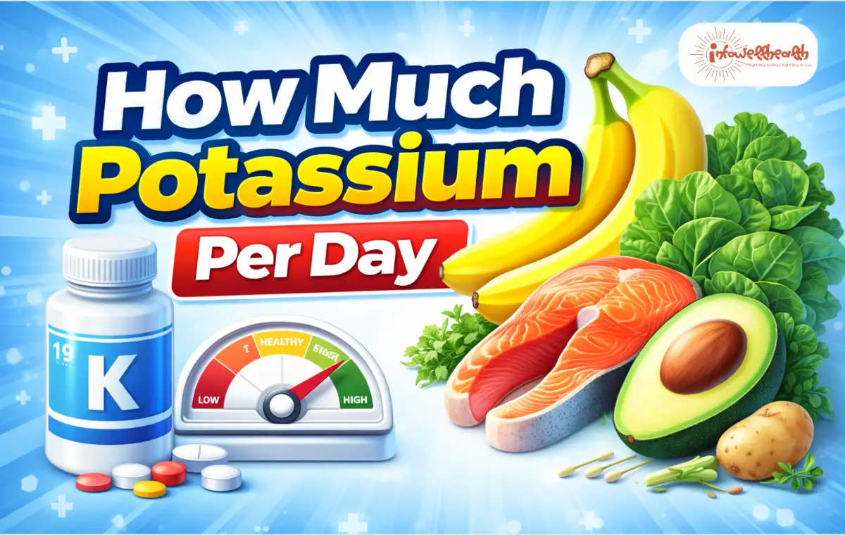 How Much Potassium Per Day: Simple Guide for Daily Intake, Benefits & Risks