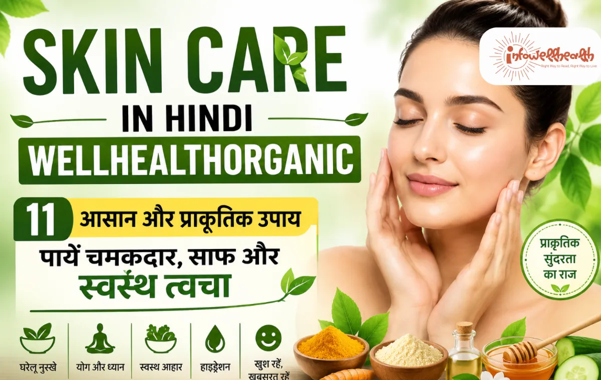 Skin Care in Hindi WellHealthOrganic: 11 Simple Ways to Naturally Glow Your Skin